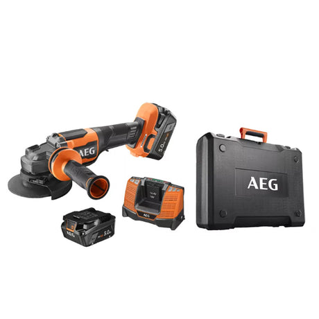 Meuleuse AEG BEWS18-125BLPX2-0 125mm 18V BRUSHLESS  (vendu sans batterie)