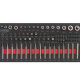 Module d'embouts de vissage et douilles TORX®, 88 pièces  - KS TOOLS - 713.5010