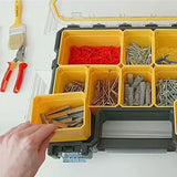 Organiseur étanche profondeur 106mm - 10 compartiments amovibles - fatmax - STANLEY - 1-97-518