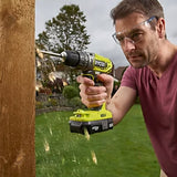 Perceuse-visseuse à percussion RYOBI R18PD2-242S 18V ONE+™ avec 1x2Ah et 1x4Ah