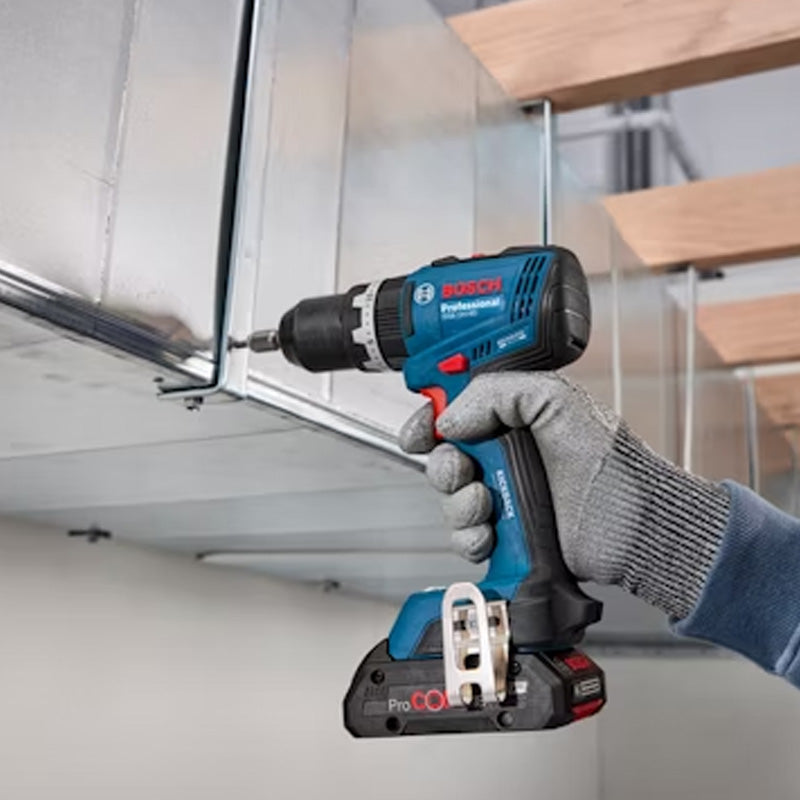 Perceuses-visseuses à percussion sans-fil BOSCH 06019N3300 GSB 18V - 65 en carton (sans batteries, sans chargeur)
