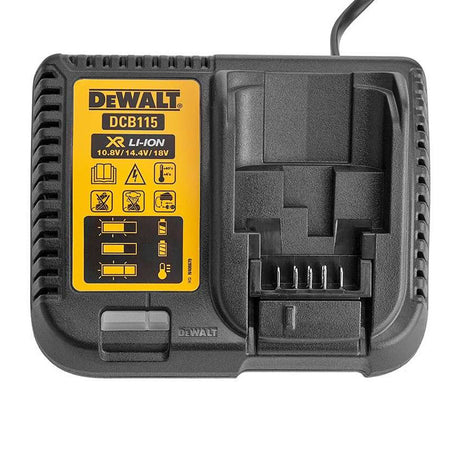 Pack ÉNERGIE DEWALT 2 Batteries 5,0 Ah 18V DCB184-XJ et un chargeur DCB1104-QW