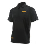 Polo noir DEWALT du M au XL - DWC125-013