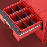 QBRICK SYSTEM PRO CHARIOT 2.0 PLUS AVEC 2 TIROIRS Red ultra HD Custom - QBRICK SYSTEM - SKRWQCP2PD2CZEPG001