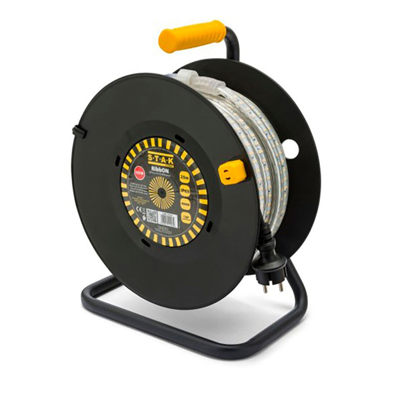 Ribbon 25m : Bandeau LED IP65 32 000 lumens. Avec enrouleur STAK - VELAMP - ST925