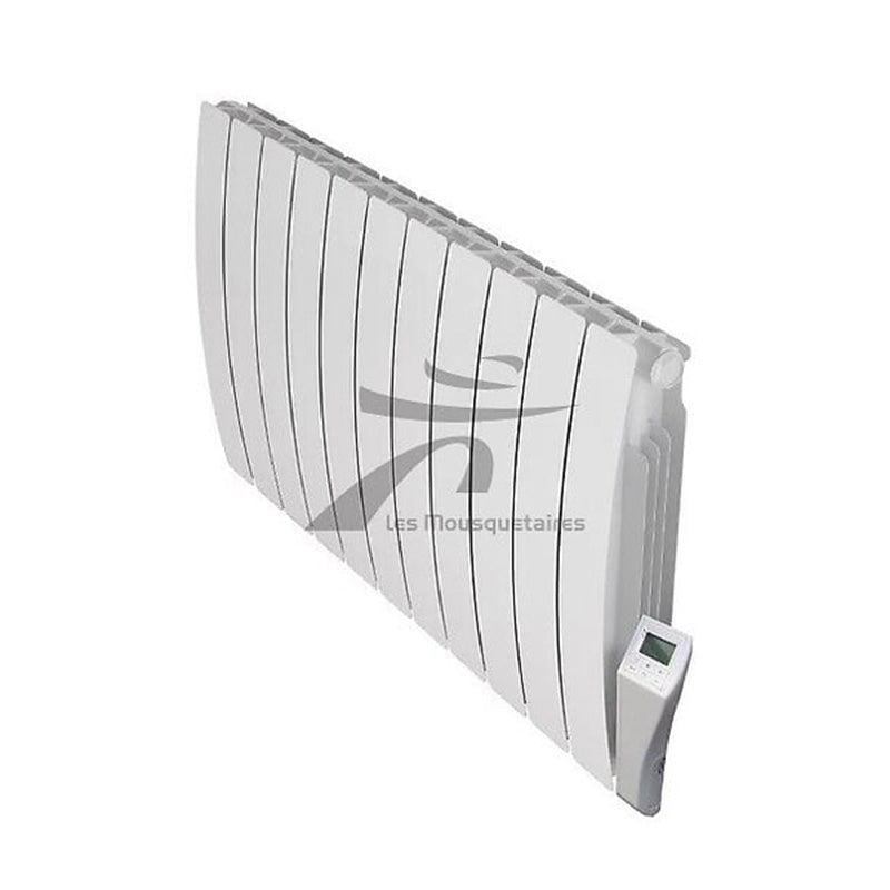 Radiateur électrique à inertie fluide galbe Varno - 1800W