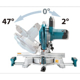 Scie à onglet radiale 1450W Ø260mm MAKITA LS1110F