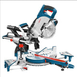 Scie à onglets radiale Ø216 BOSCH 0601B19100 - GCM 8 SJL Professional - 1600W + Piètement BOSCH GTA 2500 W