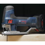 Scie sauteuse sans-fil BOSCH 06015B0000 GST 18V-155 SC Professionnal dans L-boxx 136 avec lames (sans batteries, sans chargeur)