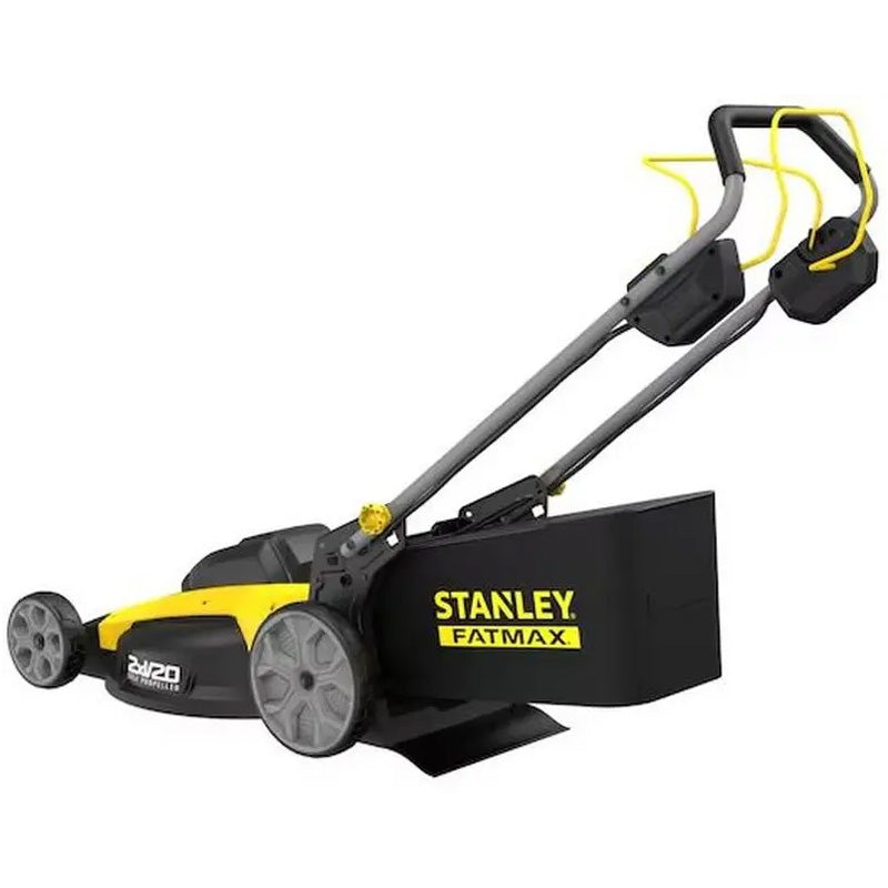 Tondeuse auto propulsée 51 cm BRUSHLESS 18V - 2 x 4 Ah V20 -  STANLEY POWERTOOLS - SFMCMWS251M-QW