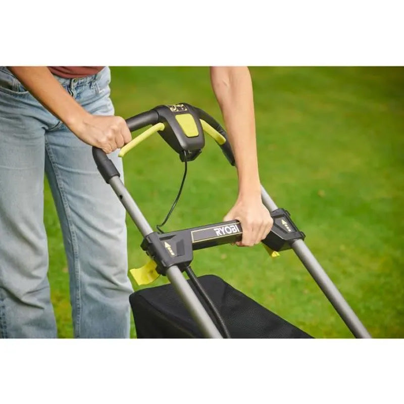 Tondeuse poussée RYOBI RY18LMX40C-0 Brushless 18V ONE+ 40cm (vendue sans batterie)