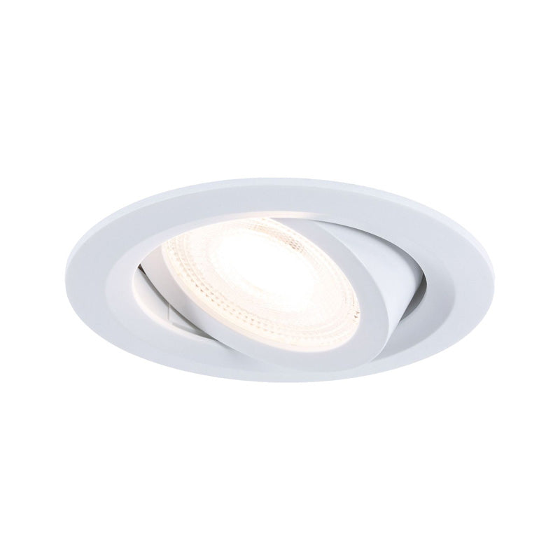x3 Encastré LED orientable 25° - Paulmann - D.82mm - 4,6W - 460lm - 3000K - Lot de 3