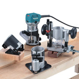 Affleureuse-défonceuse MAKITA RT0702CX3J (4 en 1) 6mm 710W + Makpac