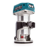 Affleureuse MAKITA DRT50ZJX3 - 18V - Ø 6mm avec kit d'accessoires