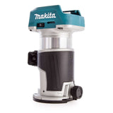 Affleureuse MAKITA DRT50ZJX3 - 18V - Ø 6mm avec kit d'accessoires