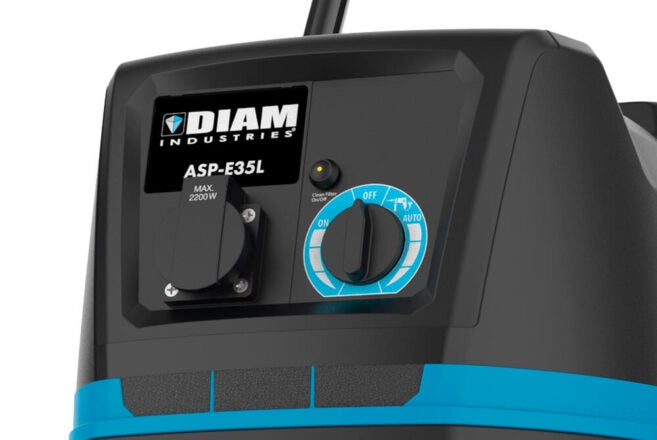 ASPIRATEUR A EAU ET A POUSSIERE 220-240V 1200 W 50-60Hz ASP-E35L DIAM INDUSTRIES