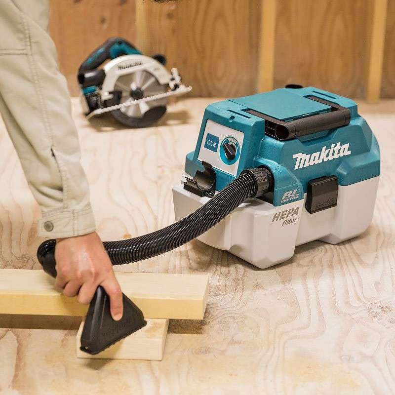 Aspirateur Souffleur MAKITA DVC750LZX1 18V Li-Ion 6,7/4,2mbar (vendu sans batterie)