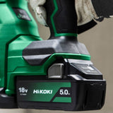 Batterie HIKOKI 18V 5Ah BSL1850MA Li-ion à glissière compact indicateur de charge