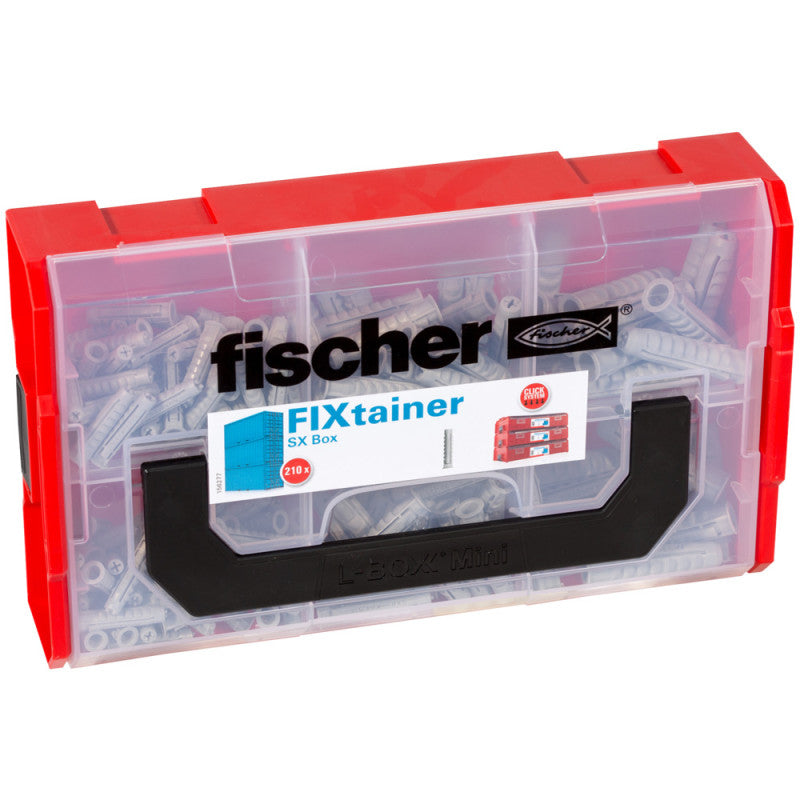 Boîte modulable FIXtainer FISCHER 534090 avec 210 chevilles à expansion SX