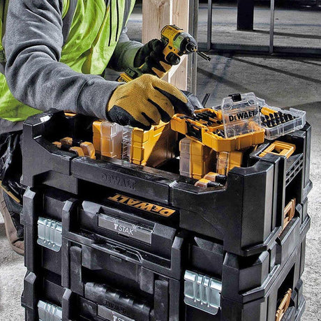 Boitier DEWALT DT70716-QZ pour petits coffrets TOUGHCASE et boites d'embouts compatible T-stak