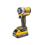 Boulonneuse à chocs compacte ½'' 406Nm 18V DEWALT DCF921H2T-QW avec coffret et 2 batteries 5,0 Ah