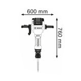 Brise-béton BOSCH Professional GSH 27 VC 2000 W