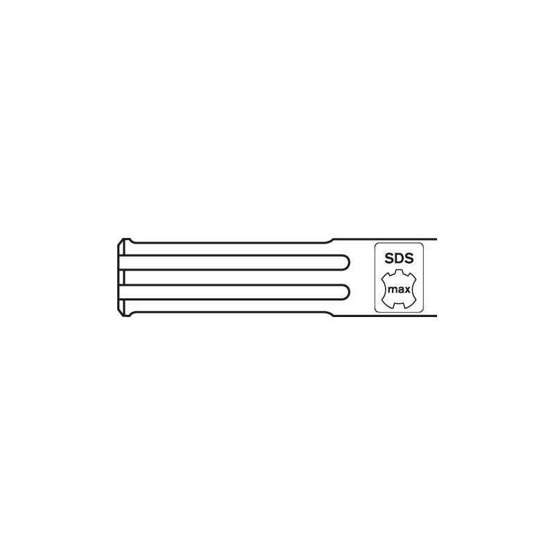 Burin pointu BOSCH PRO 2608690142 SDS-Max