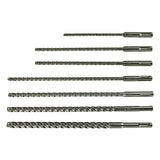 Coffret de 7 forets NEMESIS II MAKITA E-14906 à emmanchement SDS-Plus (longs)