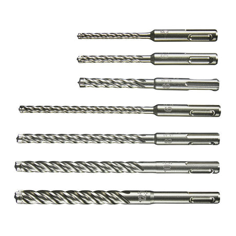 Coffret de 7 forets NEMESIS II MAKITA E-14928 à emmanchement SDS-Plus (courts)