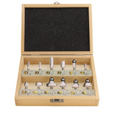 Coffret de 12 Fraises queue de 6 mm MAKITA D-57065