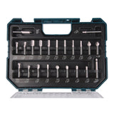 Coffret de 22 fraises à rainurer MAKITA D-74784