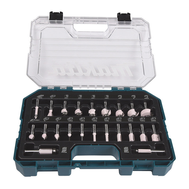 Coffret de 22 fraises MAKITA D-74778