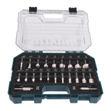 Coffret de 22 fraises MAKITA D-74778
