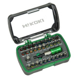 Coffret de 32 Embouts de vissage HIKOKI 750363 + p-embout magn.- 1/4