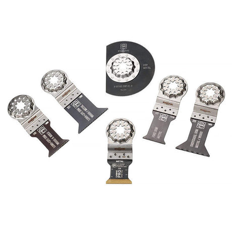 Coffret de 6 lames FEIN Best of Starlock métal