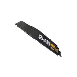 Coffret de 6 lames pour scie sabre DEWALT DT2440L-QZ 100 à 228mm