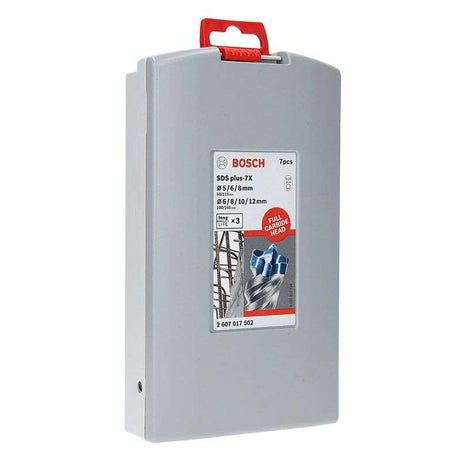 Coffret de 7 forets BOSCH PRO 2607017502 SDS-plus-7X