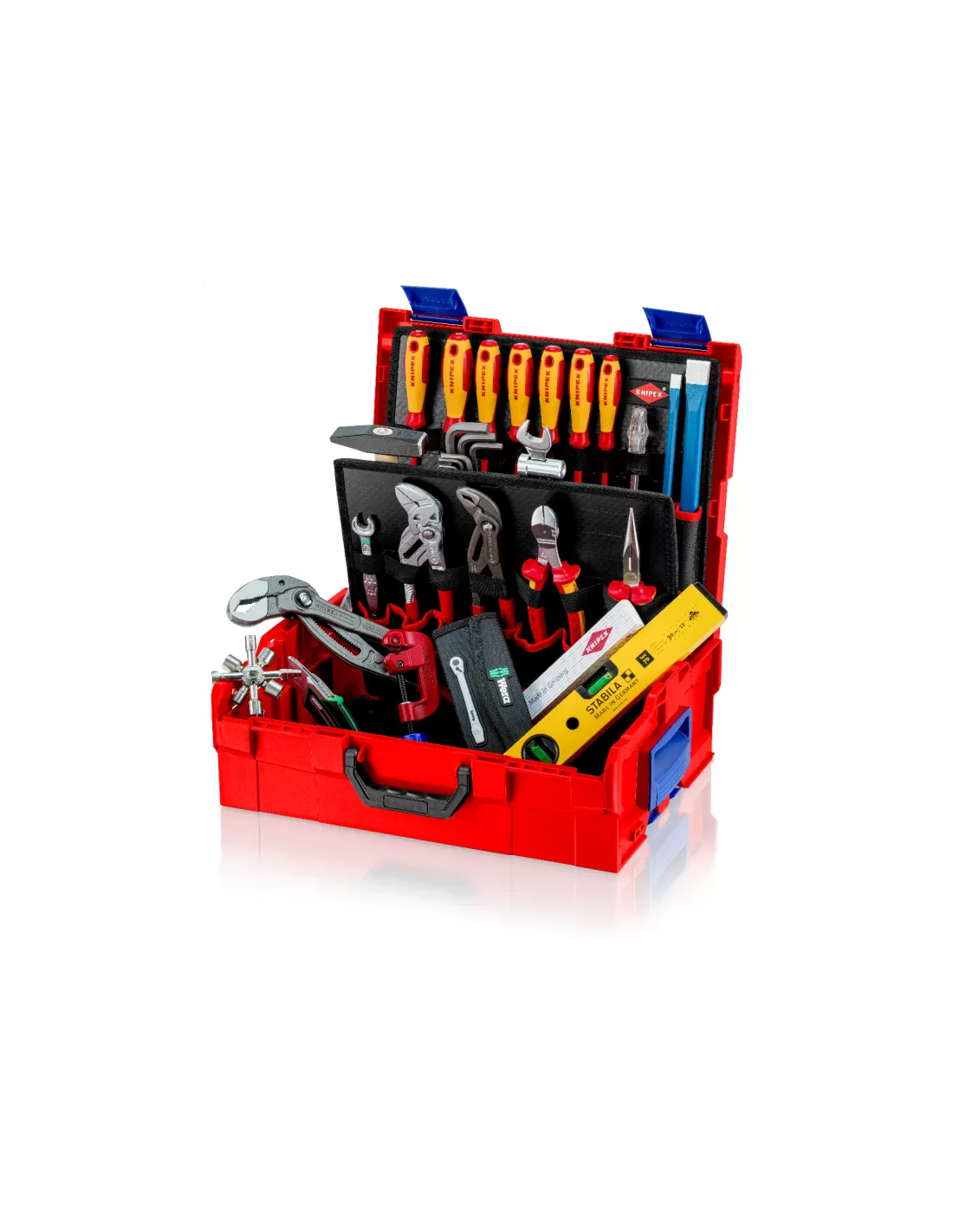 Valise L-BOXX® "Sanitaire" avec 52 outils KNIPEX 002119LBS