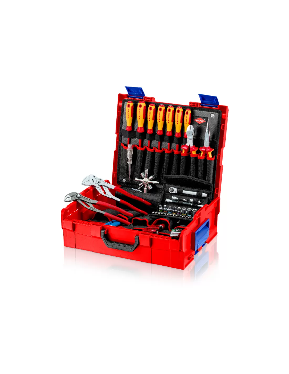 Valise L-BOXX® "Sanitaire" avec 52 outils KNIPEX 002119LBS