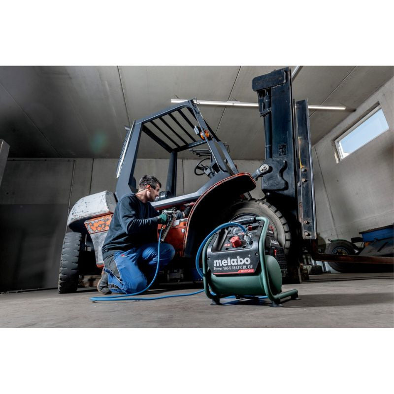 Compresseur METABO  18 V SANS FIL Power- 160-5 18 LTX BL OF - sans batterie ni chargeur