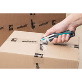 Cutter sécurité 2 en 1 WOLFCRAFT 4106000 lame trapèze