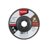 Disque à lamelles Ø 125 x 22,23 mm, Z80, Métaux, Acier MAKITA  B-53942