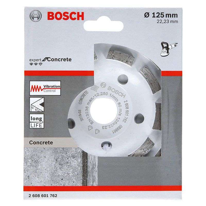 Disque diamant BOSCH PRO 2608601762 EXPERT BETON Ø 125mm LONG LIFE