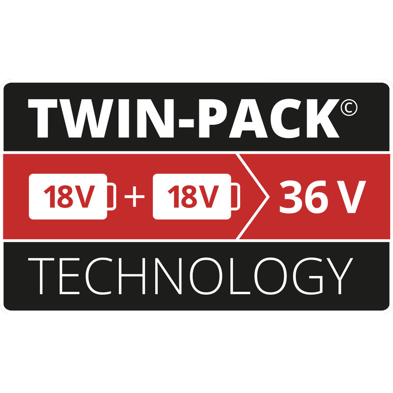 Double batterie 18V 2x5,2Ah EINHELL Twinpack Power X-Change Lithium Ion