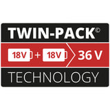Double batterie 18V 2x5,2Ah EINHELL Twinpack Power X-Change Lithium Ion