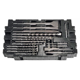 Coffret de 17 pièces MAKITA B-52059 forets et burins SDS-Plus dans Mak-Pac