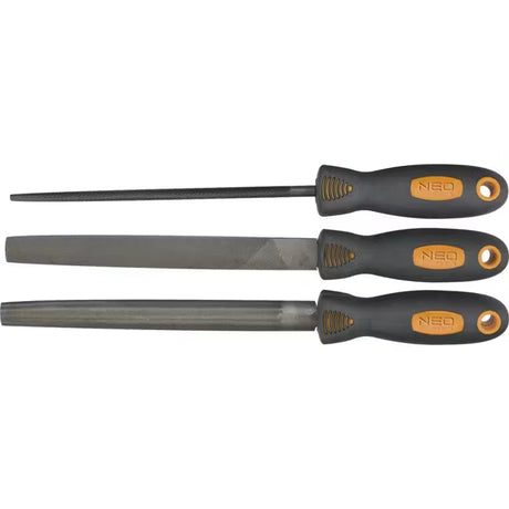 Jeu de 3 Limes à métaux NEO TOOLS 37-605