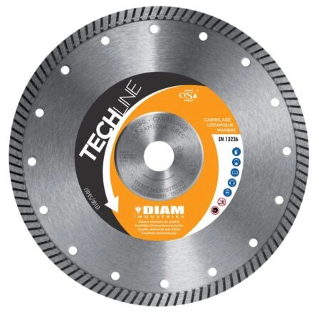 Disque diamant FC80 DIAM ø75/10 carrelage - céramique - coupe à sec ou à eau - h5 mm