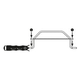 Fil universel pour scie à vilebrequin MEJIX 180294 - 300 mm
