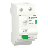 Interrupteur différentiel SCHNEIDER R9ERC263 63A type AC 30mA 1P+N embrochable Resi9 XE